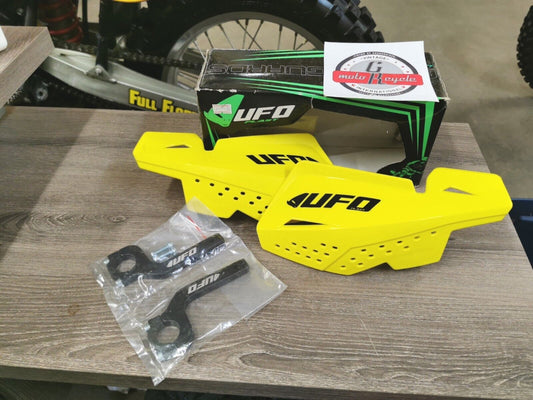 NOS UFO Viper Handguards RM Yellow PM01648-102 J43