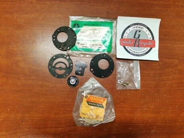 NOS Yamaha TL433G CARBURETOR OVERHAUL REBUILD KIT INCOMPLETE Y126