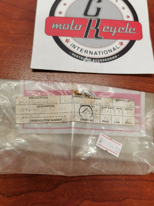 NOS Yamaha TX500 A XS500B CARBURETOR MAIN JET 371-14943-31-00 Y70