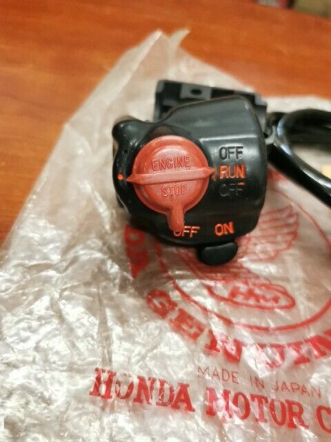 NOS Honda 1975 XL175K2 XL175 K2 LIGHTING STOP SWITCH 35150-362-772 H68