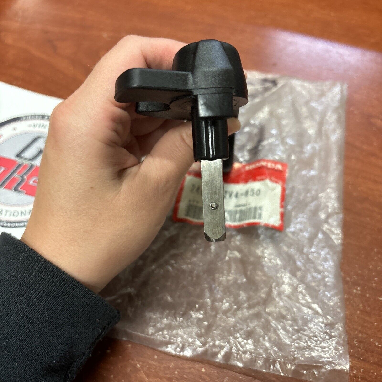 NOS Honda OUTBOARD SHIFT LEVER 24614-ZV4-650 H150