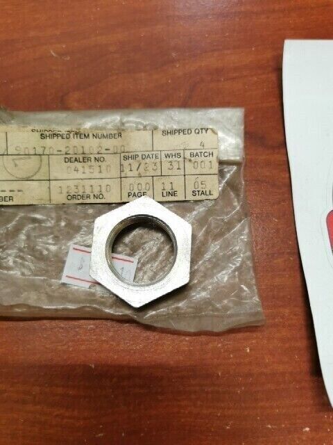 NOS Yamaha GP246 GP292 GS300 SM292 HEXAGON NUT 90170-20102-00 Y111