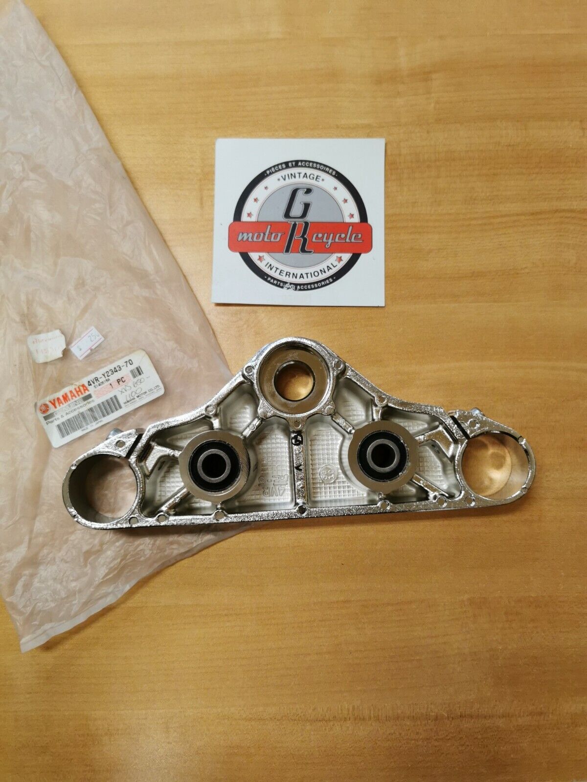 NOS YAMAHA XV1100 XVS650 XV650 2005 - 2010  CROWN HANDLE 4VR-Y2343-70-00 Y43