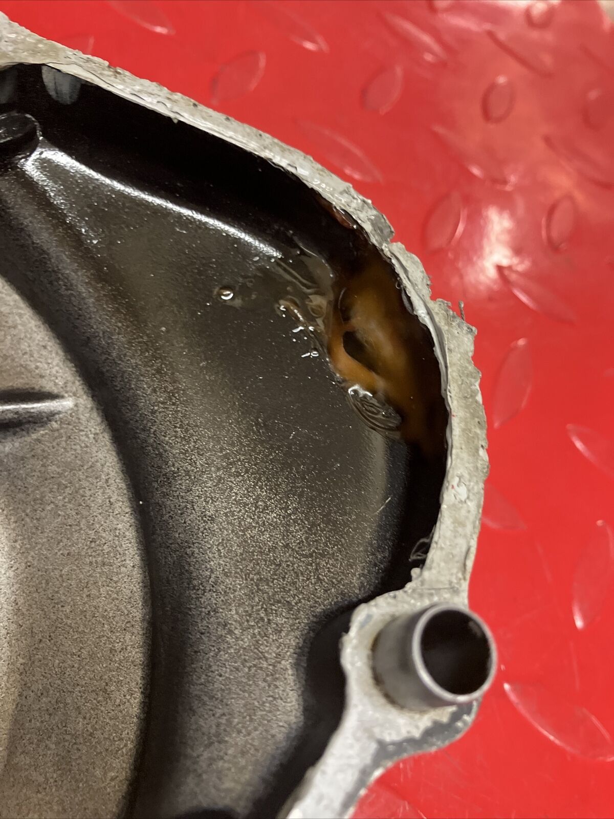 Honda XL250R 1982 Left crankcase stator cover 1983