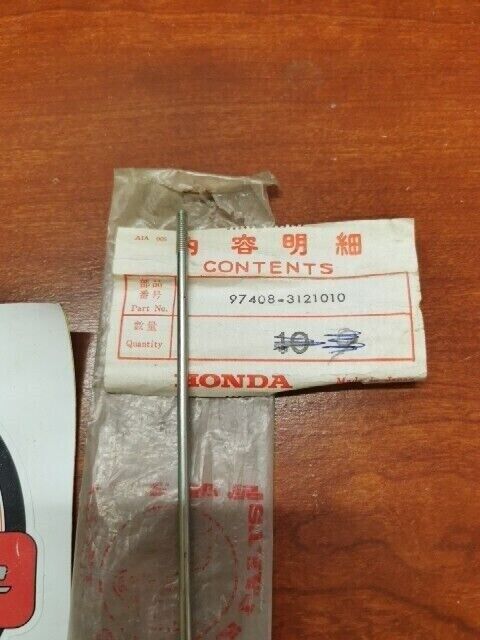 NOS Honda CT125 SL100 SL125 SL90 XL100 SPOKE B SOLD EACH 97408-31210-10 H73