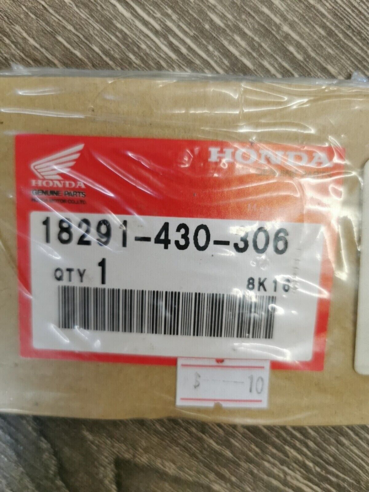 NOS HONDA ATC250R TRX250R CR450R CR250R EXHAUST PIPE GASKET 18291-430-306 H49