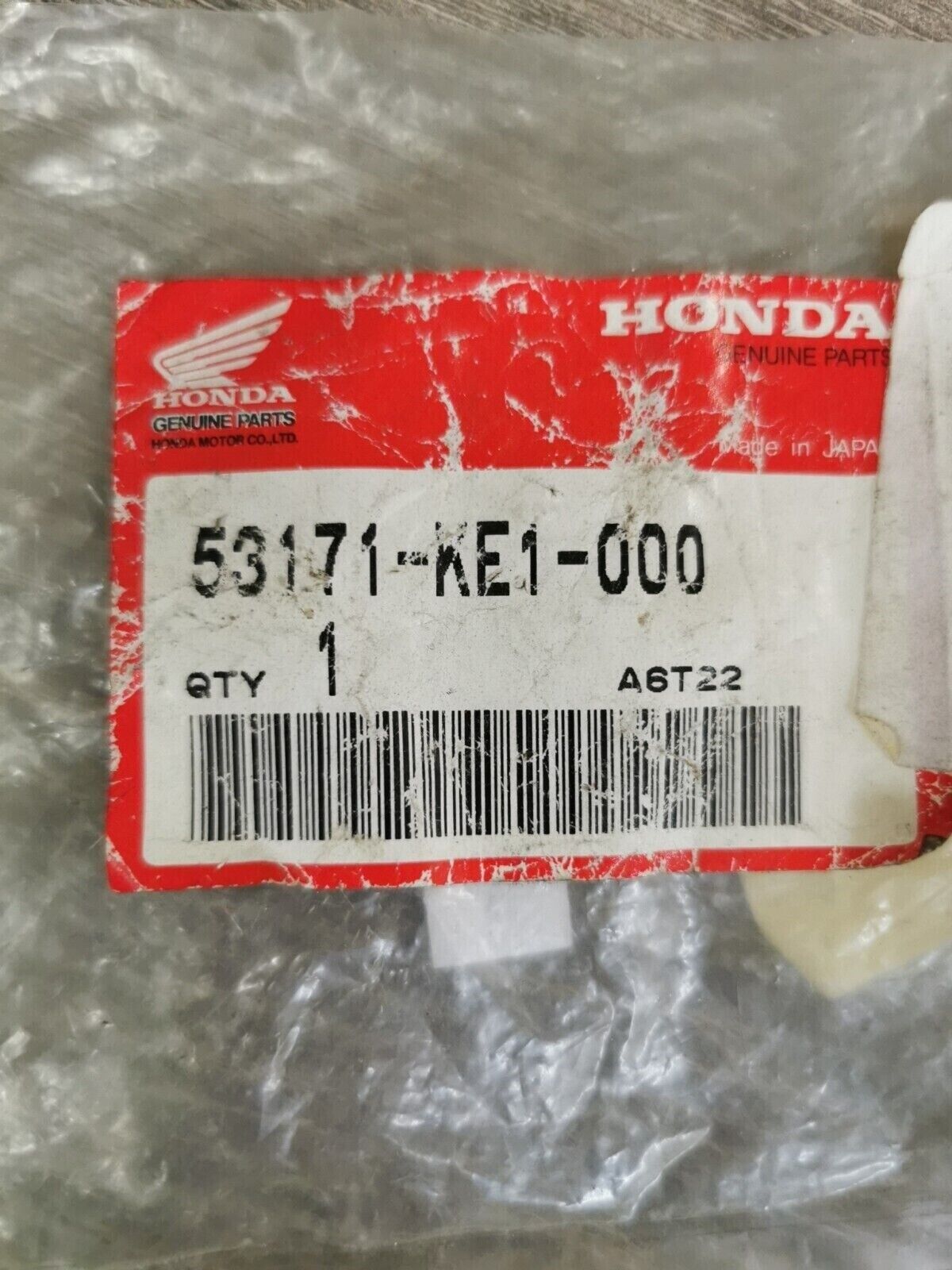 NOS HONDA XL250R TLR200 NX125A 1984 - 1990 BRACKET 53171-KE1-000  H48