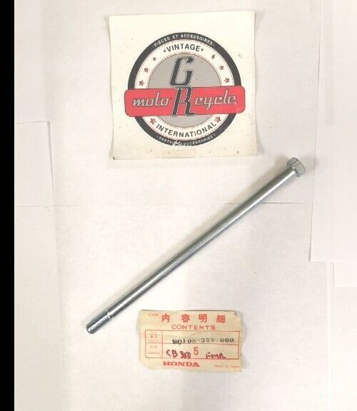 NOS HONDA CB350F 1972 1974 CB400F 1976 BOLT RR ENGINE UPPER 90108-333-000 H70