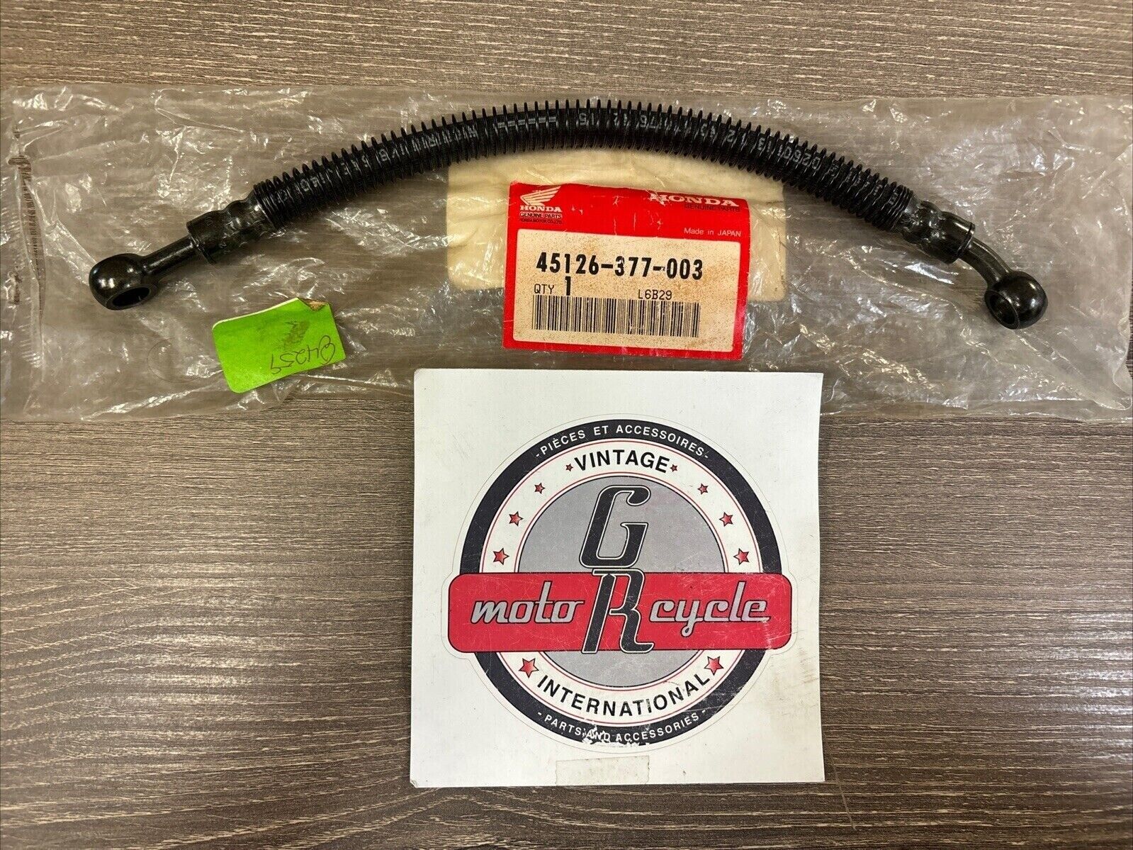 NOS Honda 1975 - 1976 CB400 F FRONT BRAKE HOSE B 45126-377-003 H120