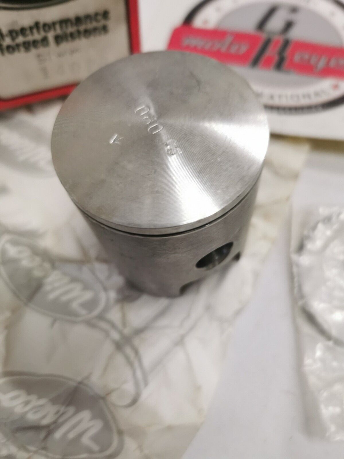 NOS WISECO KAWASAKI G4TR 1974 - 1976 PISTON KIT 060MM OVER 140P6 J20