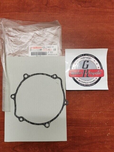 NOS Yamaha YZ85 YZ65 YZ125 CRANKCASE COVER GASKET 5PA-15463-00-00 Y102