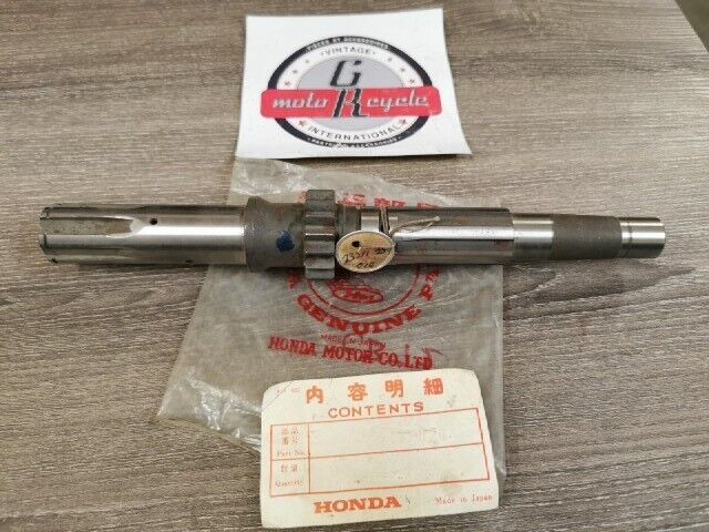 NOS HONDA C72 C77 C78 1960 - 1964 SHAFT MAIN 16T 23211-259-010 H87