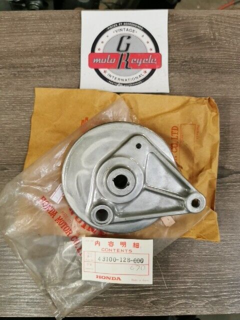 NOS HONDA CB100 1970 - 1972 CL100 CB125S1 PANEL REAR BRAKE 43100-107-000 H88
