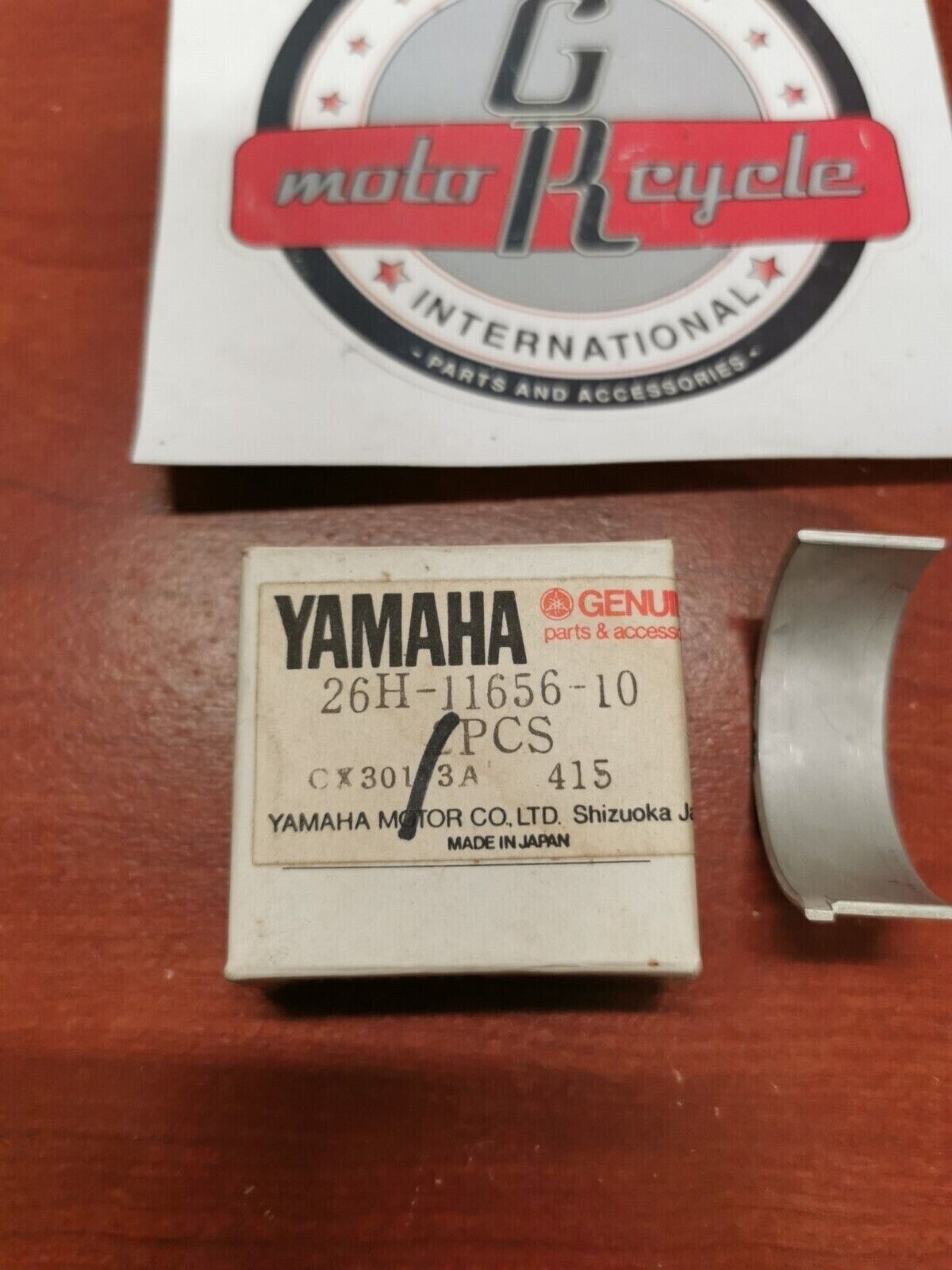 NOS Yamaha CONNECTING ROD PLANE BEARING 26H-11656-10-00 SUB. 1FK-11656-10-00 Y97