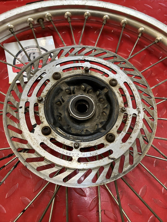 Honda CR250R 1988 front wheel hub rim CR125R CR500R 446A5-KS6-830