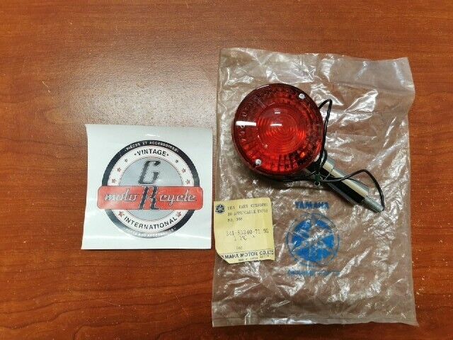 NOS Yamaha TX500 TX750 RR TURN SIGNAL 341-83340-71-93 SUB. 341-83330-72-93 Y101