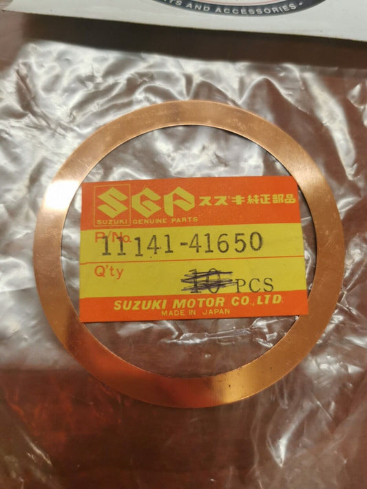 NOS Suzuki 1977 - 1979 PE250 CYLINDER HEAD GASKET 11141-41650 S16