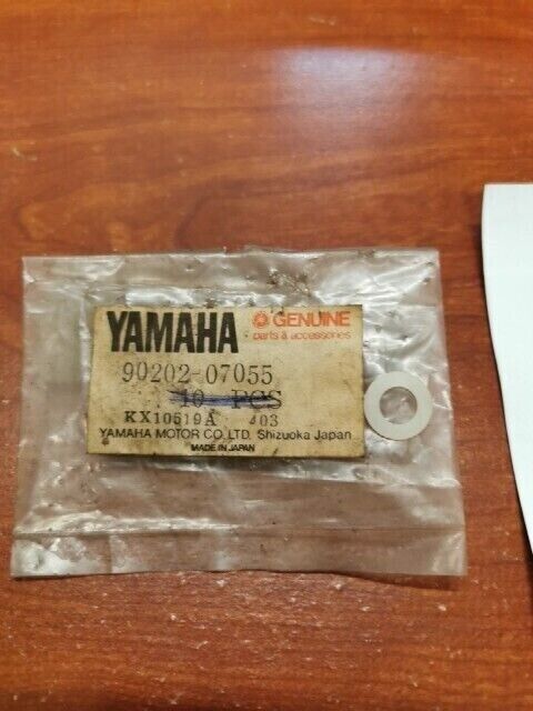 NOS Yamaha GP338 GP433 GP440 GS340 PR440 PLATE WASHER 90202-07055-00 Y116