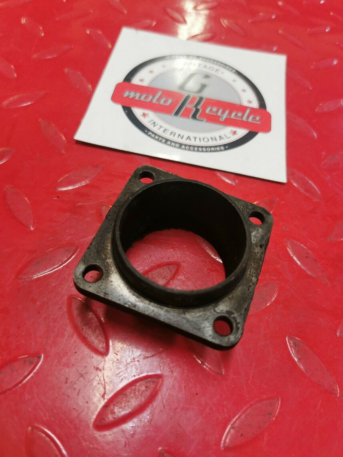 Honda MR250 1976 exhaust manifold pipe joint flange CR250M 1975