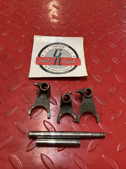 Honda CR80R 1990 transmission gearshift gear shift forks 3