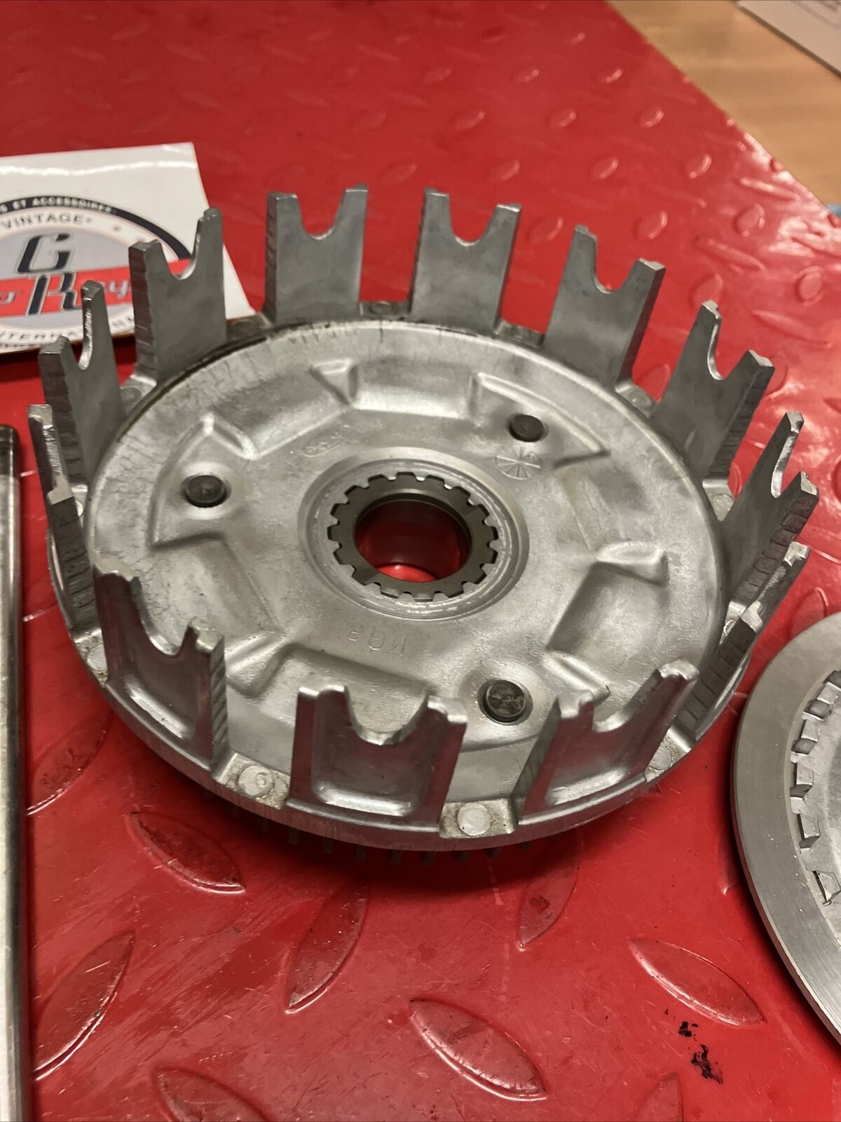 Honda XL600R 1986 Complete clutch basket hub pressure plate 1985 1987