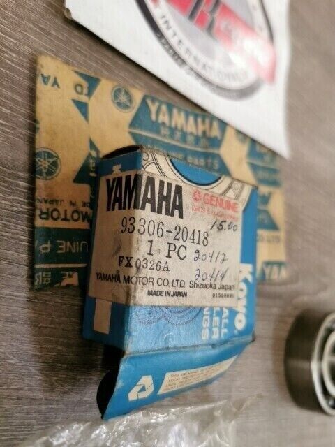NOS YAMAHA YS828TE YS828TEC EF1600 VX600STV VX500V BEARING 93306-20418-00 Y149