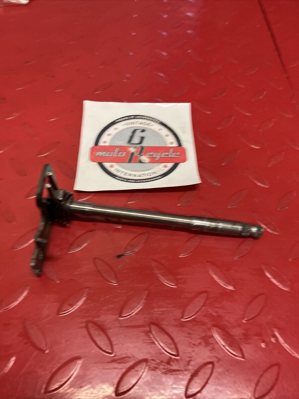 Yamaha DT250 1977 Transmission gearshift shift shaft spindle DT400 1978 YZ250D