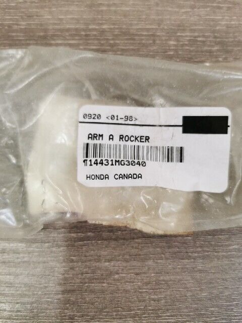 NEW NOS HONDA ROCKER VALVE ARM 14431-MG3-040 H113