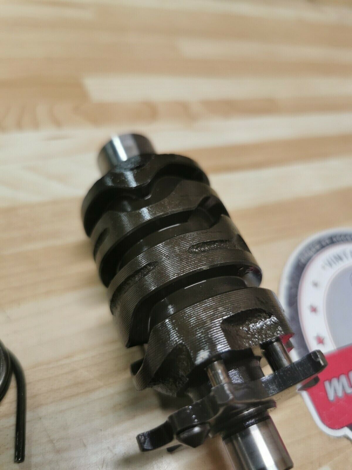 Honda XL600R 1986 transmission gearshift gear drum cam stop lever spring