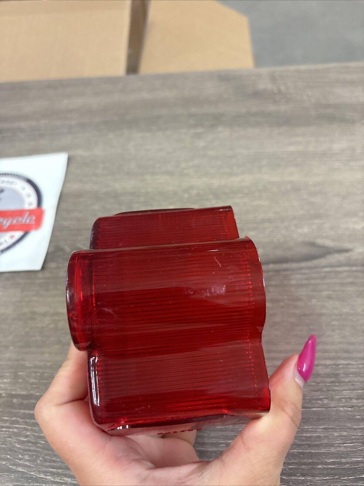 NOS AFTERMARKET MADE IN JAPAN YAMAHA JT2 TAILLIGHT LENS 168-84721-60-00 J62