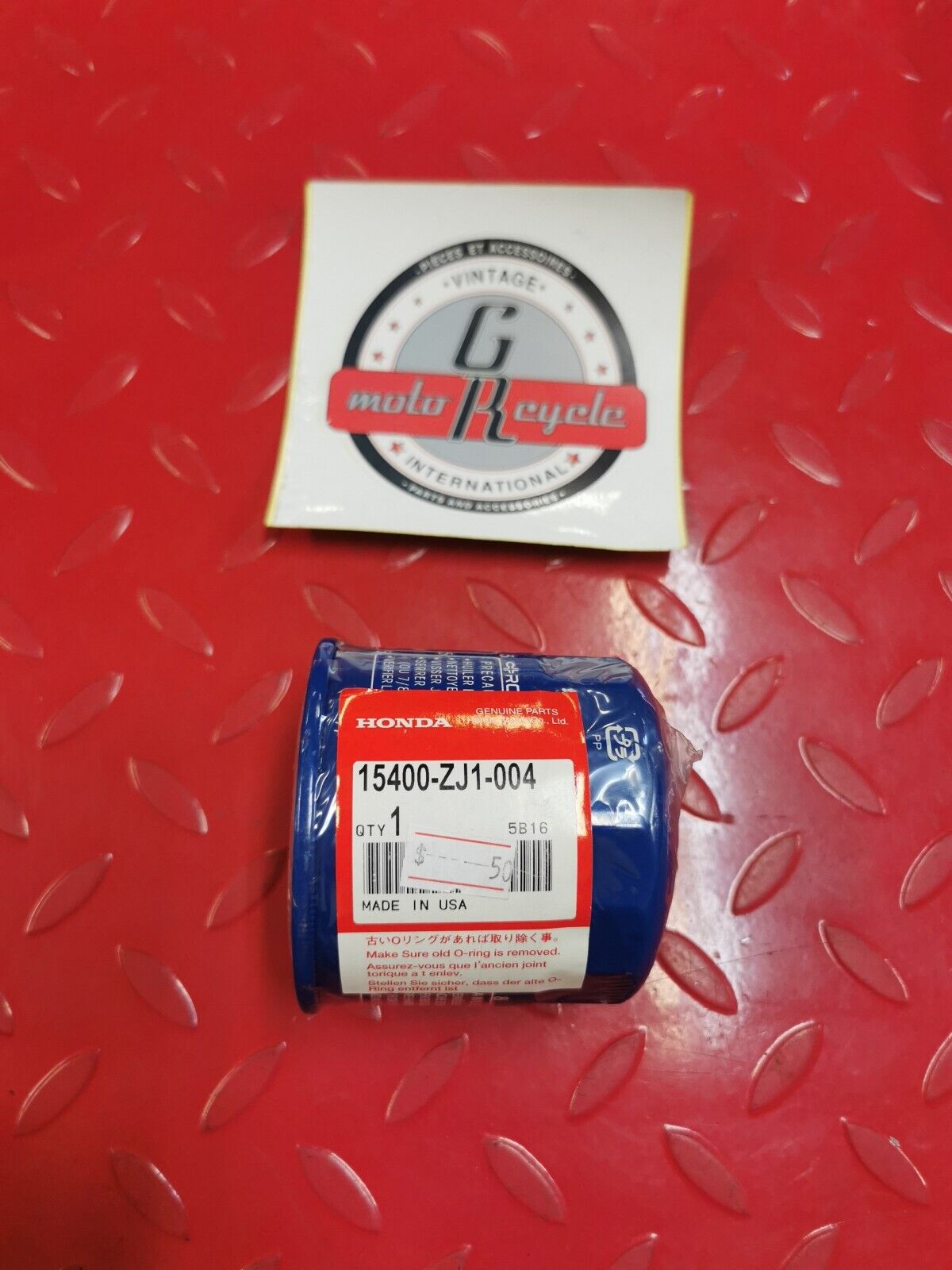 NOS HONDA GD1100 GD1250 OIL FILTER CARTRI 15400-ZJ1-004 H15
