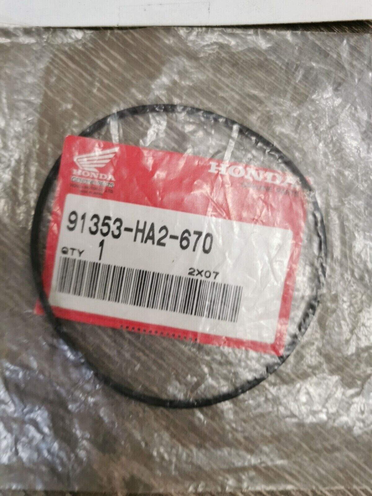 NOS HONDA TRX400EX O RING 91353-HA2-670 H58