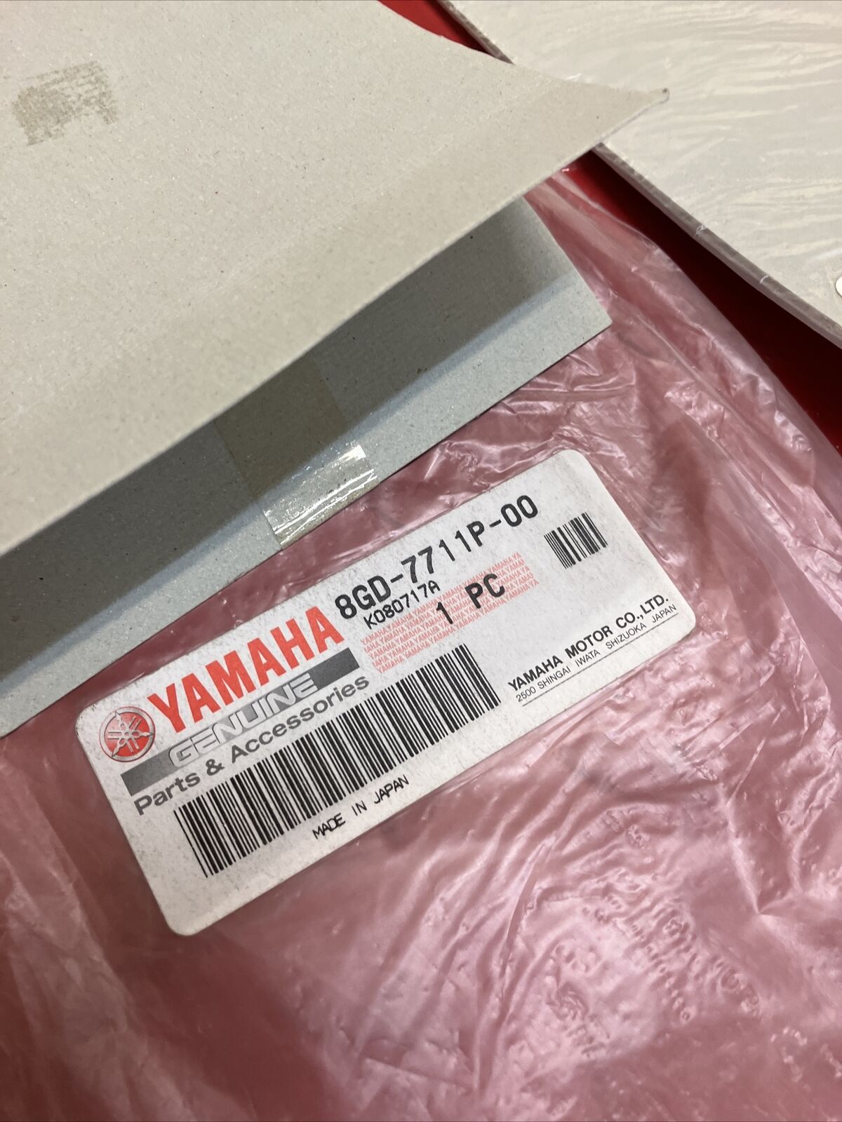 NOS Yamaha APEX GT 2009 GRAPHIC SHROUD 3 4 8GD-7711N-00-00 8GD-7711P-00-00 Y36