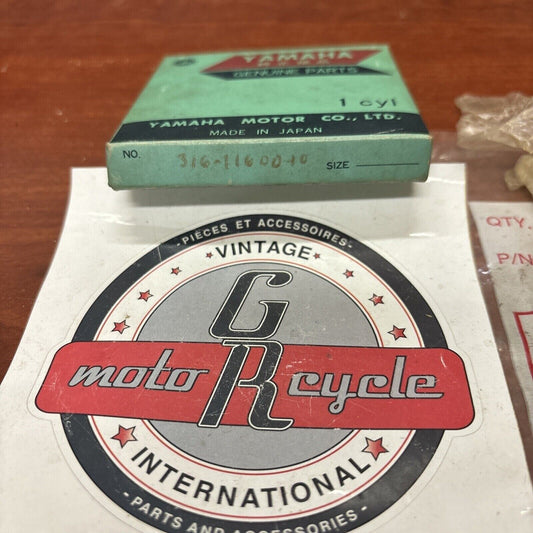 NOS Yamaha 1972 AT2 1972 1973 AT3 PISTON RING 0.25 316-11610-10-00 Y174