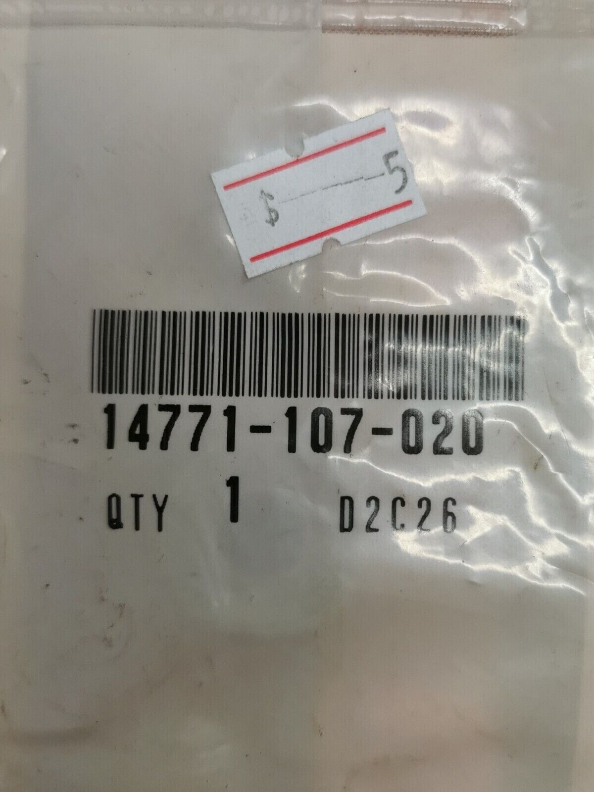 NOS HONDA  VALVE SPRING RETAINER 14771-107-020 H55