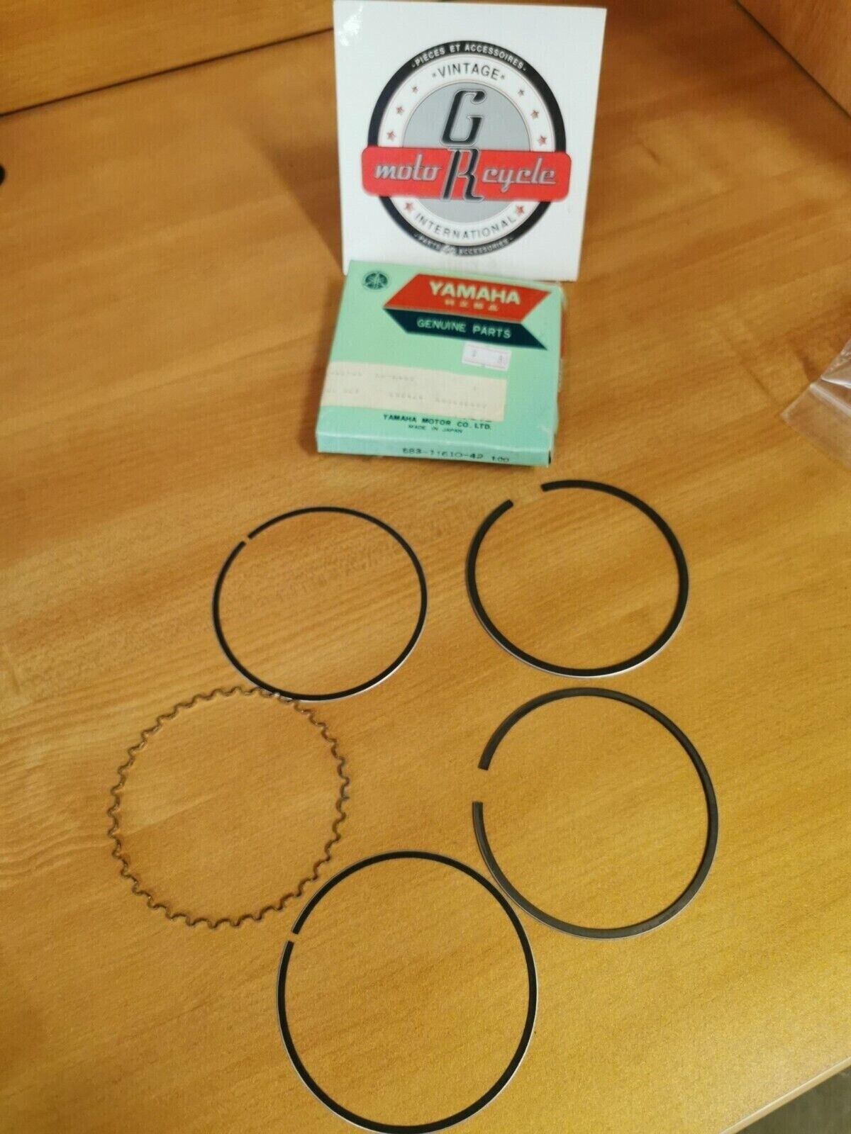 NOS YAMAHA XT500 SR500 1976 -1981   PISTON  RING SET  583-11610-42-00 Y48