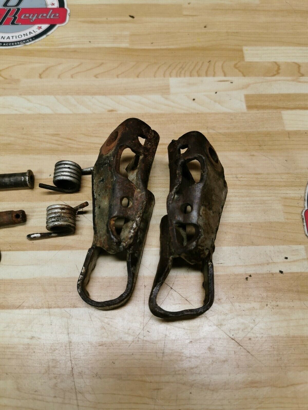 Honda CR250R 1989 left right peg step foot rest CR125R CR500R 50616-ML3-910