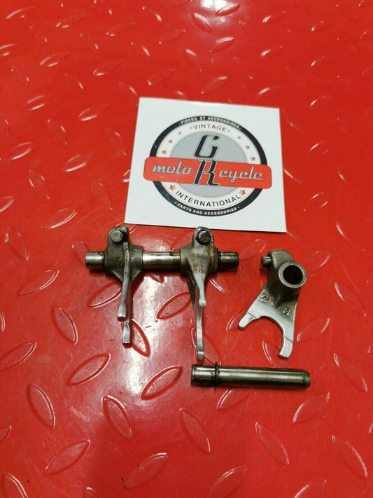 Yamaha MX100 1980 transmission gearshift gear shift forks 463-18512-00-00