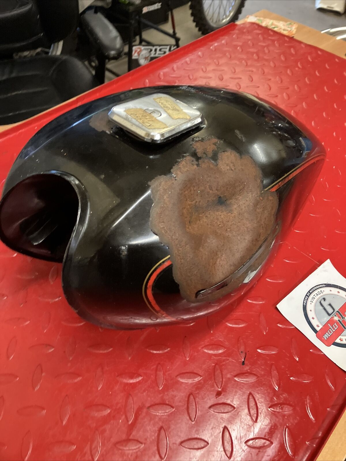 Kawasaki KZ440 LTD 1982 fuel tank gas petrol reservoir 6