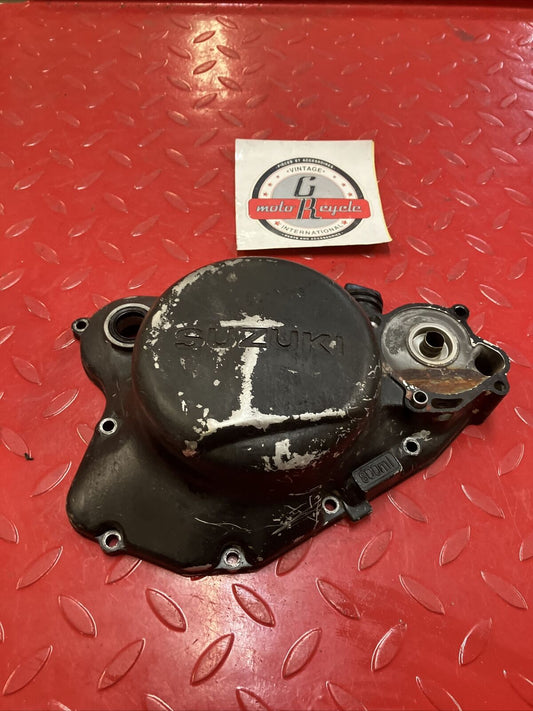 Suzuki RM125 1982 right crankcase clutch cover 1981 1983 3