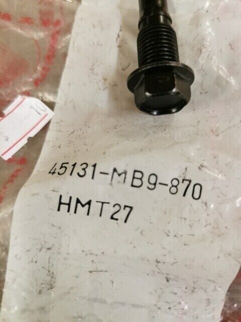 NOS HONDA Gl1100 GOLDWING BOLT PIN 45131-MB9-870 H89