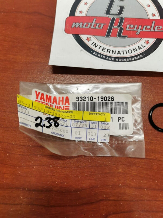 NEW NOS Yamaha YFM450 YFM660 YFM400 O-RING 93210-19026-00 Y98