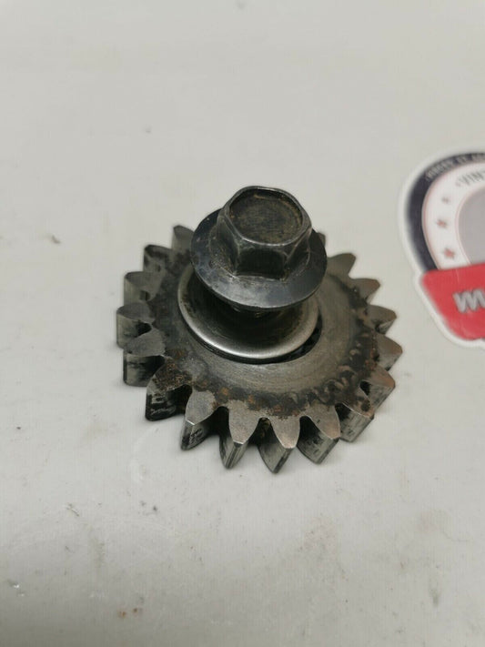 Honda CR250R 1982 crankshaft crank shaft primary drive gear 2