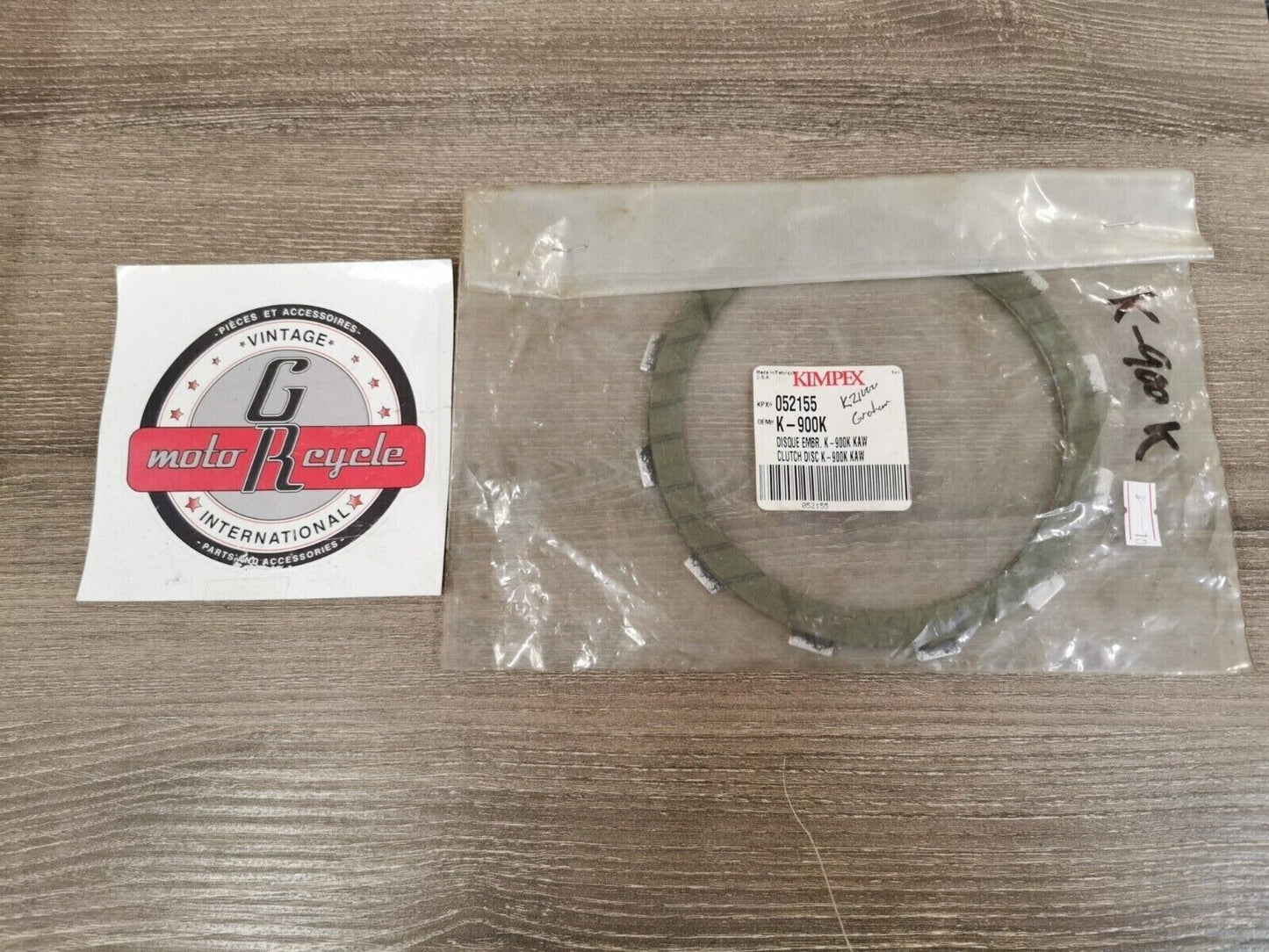 NOS KIMPEX KAWASAKI KZ1000 Clutch Plate K-900K J25