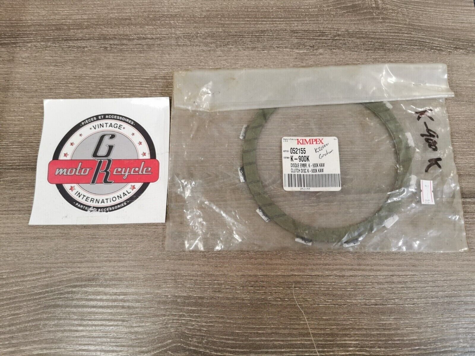 NOS KIMPEX KAWASAKI KZ1000 Clutch Plate K-900K J25