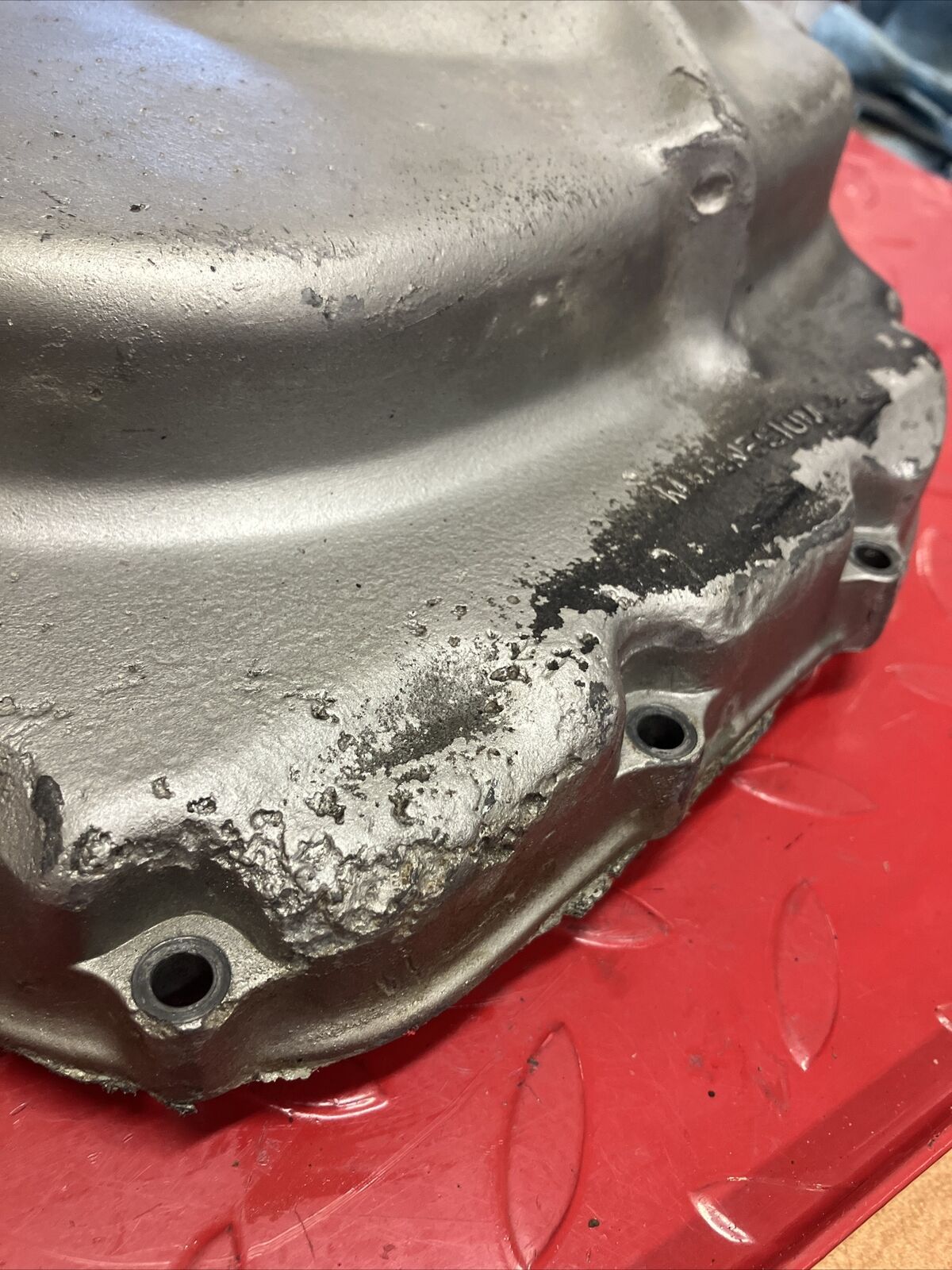 Honda XL175K3 1976 Right crankcase clutch cover 1977 1978