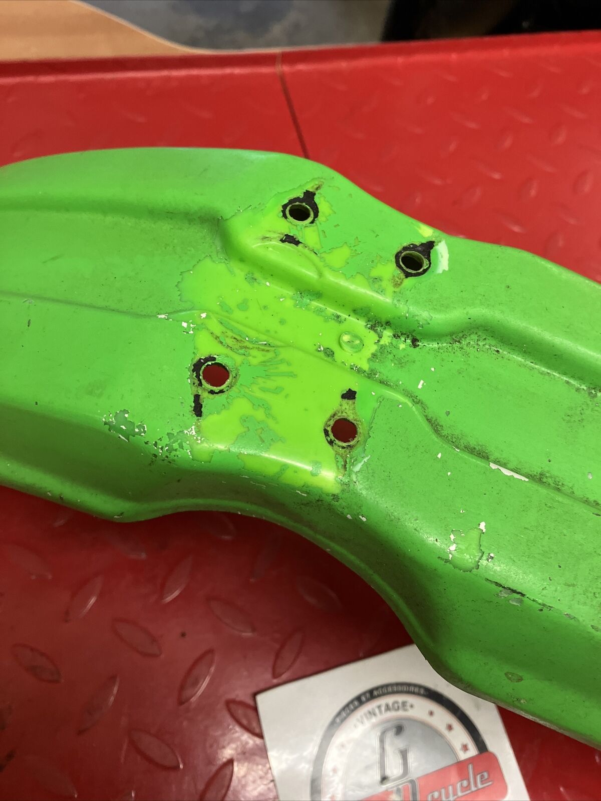 Kawasaki KDX80 1987 Front fender KX80