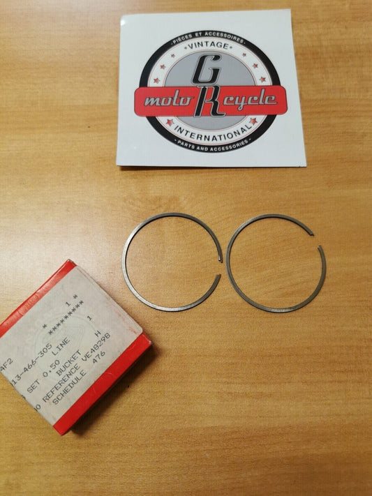 NOS HONDA CR125 1980 - 1984 RING SET  PISTON O.S. 0.50  13013-466-305 H17