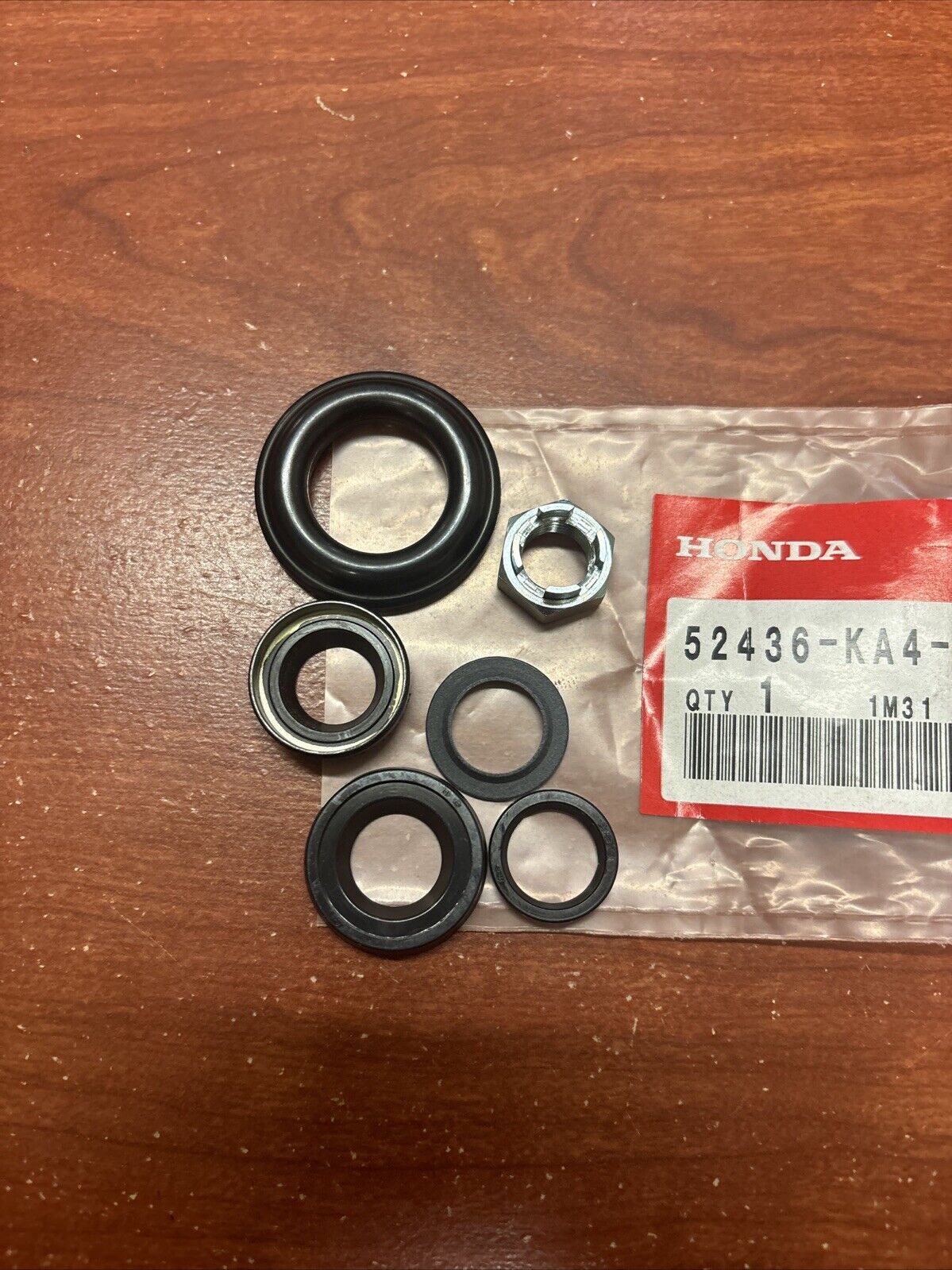 NOS Honda 85 - 87 CR250R CR500R REAR SHOCK ABSORBER SEAL SET 52436-KA4-841 H143