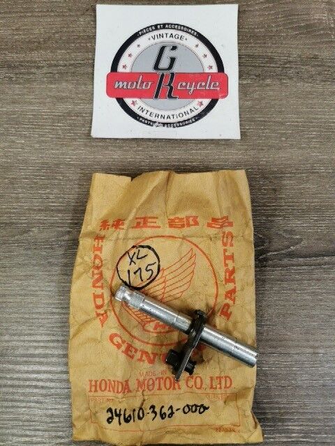 NOS HONDA XL175 1973 - 1978 GEAR SPINDLE  SHIFT  24610-362-000  H76